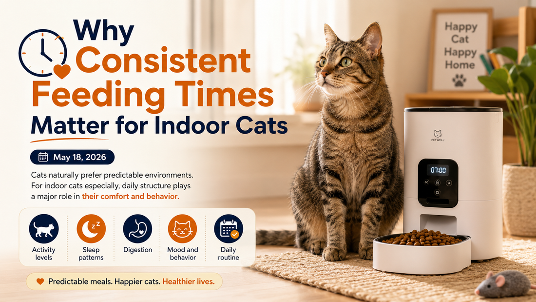 Why Consistent Feeding Times Matter for Indoor Cats