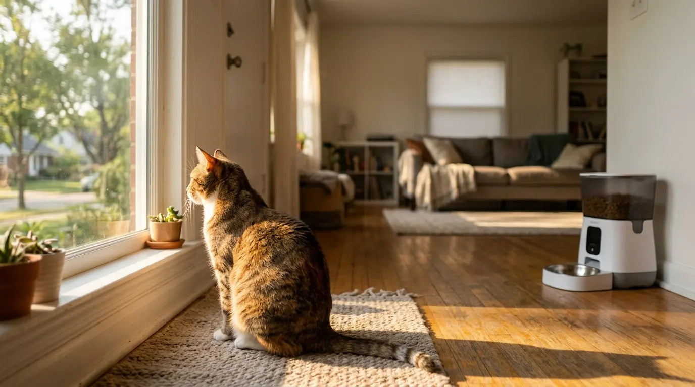 What Happens When You Are Not Home: A Realistic Look at Your Cat's Day