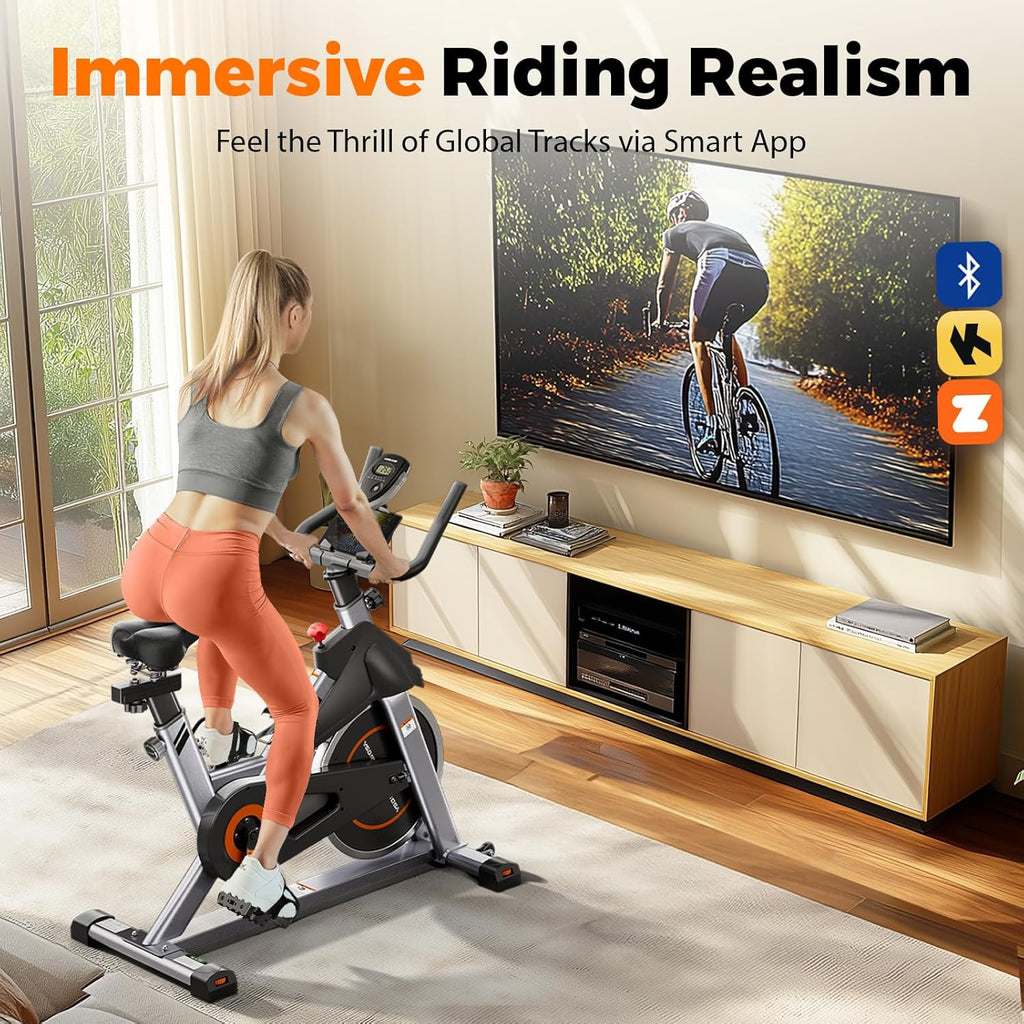 Arita brand fitness bicycle Home fixed fitness treadmill Low noise design tablet stand wourant