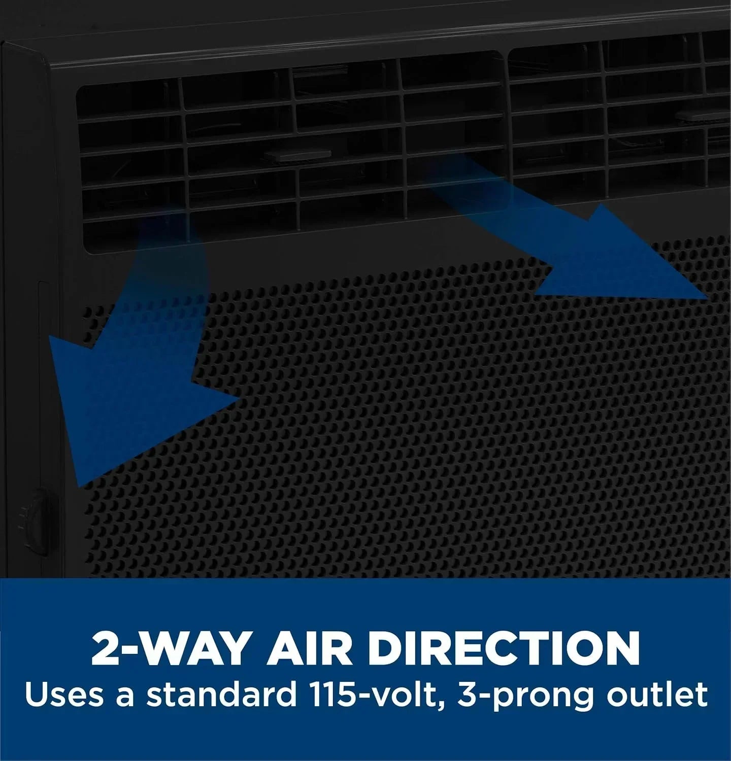 GE Window Air Conditioner Unit 5,000 BTU for Small Rooms up to 150 sq ft Manual Adjustable Fan wourant