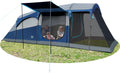 TIMBER RIDGE 8 Person Family Camping Tent Double Layer Waterproof Weather Resistant Tunnel Tent wourant