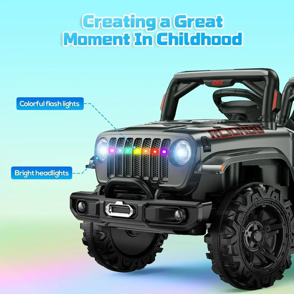 SEALIGHT 12V Children's Driving Truck Model 380 Watt Motor Emergency Braking Function wourant