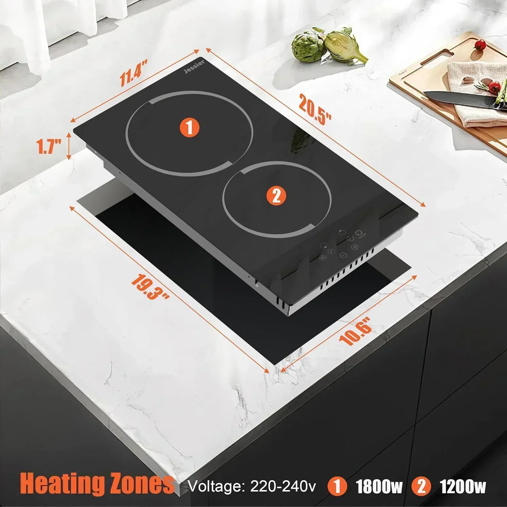 Electric Cooktop 30 Inch - 5 Burners Built-in Ceramic Cooktop 30" Electric Stove Top wourant