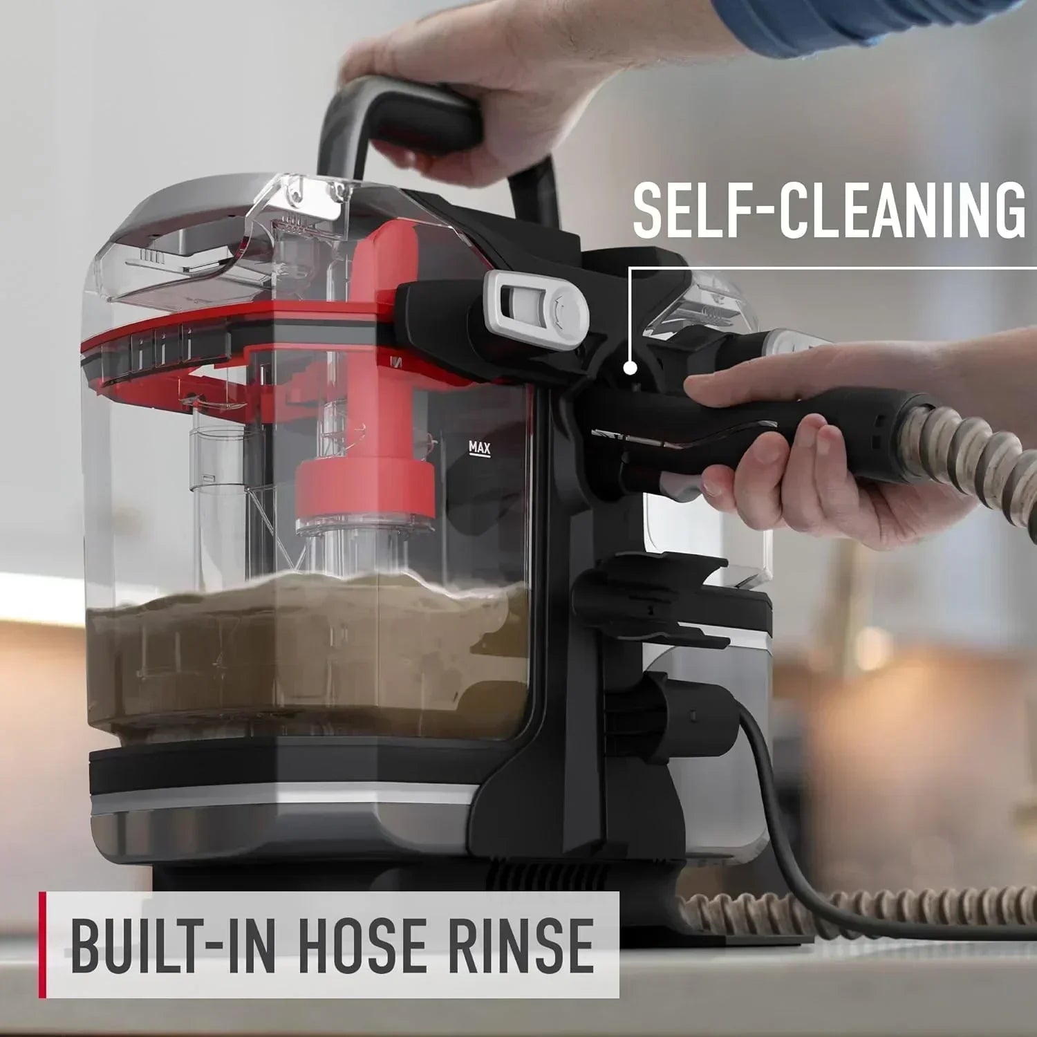 Hoover CleanSlate Plus Portable Carpet Upholstery Spot Cleaner with Powerful Suction wourant