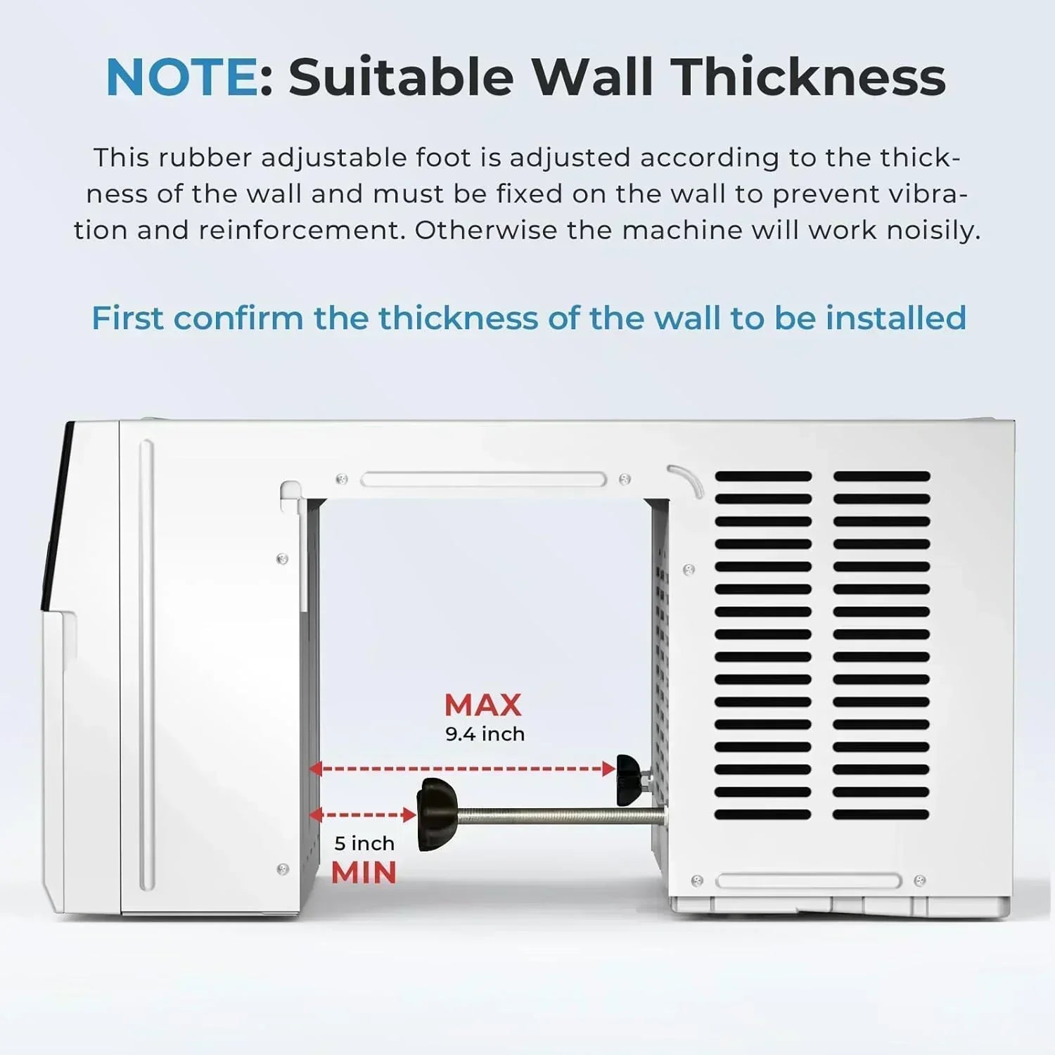 U-Shaped Window Air Conditioner 12000BTU Window AC Unit Cools up to 550 sq. ft. 6 Modes wourant