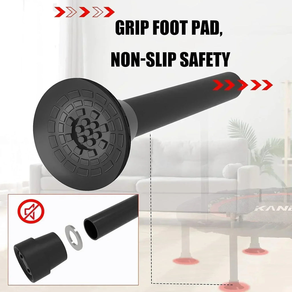 Kanchimi 40" 48" Folding Mini Fitness Indoor Exercise Workout Rebounder Trampoline wourant