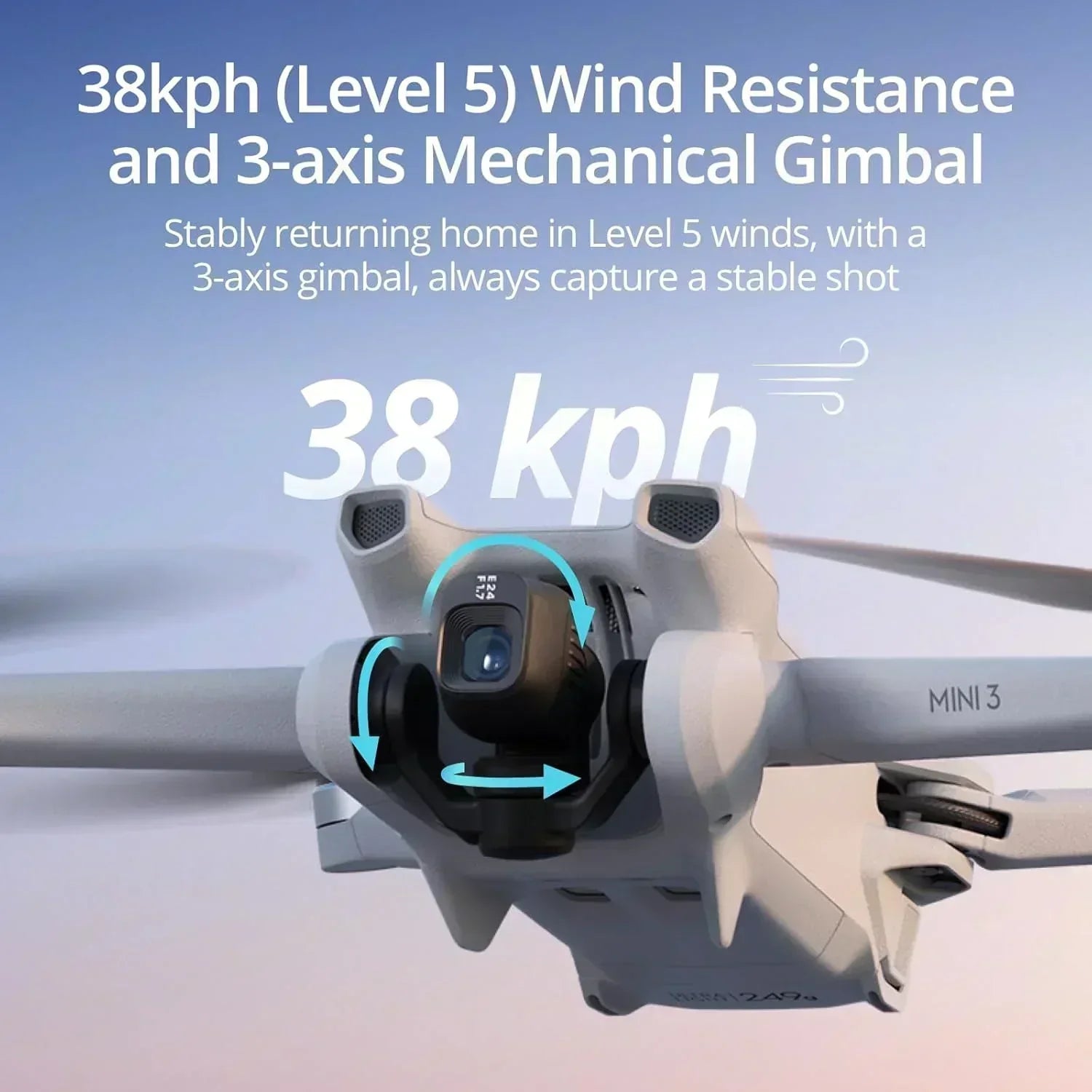 DJI Mini 3 Drones with Camera for Adults 4K 38 min Flight Time up to 32800 ft wourant