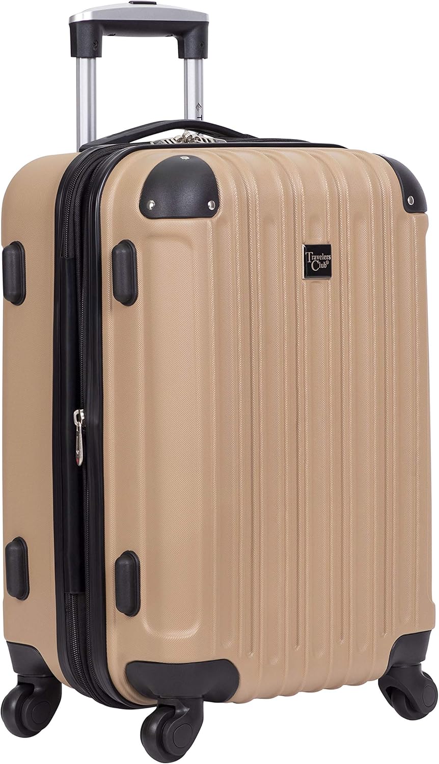 Hardside Travel Luggage Lilac Set of 4 wourant