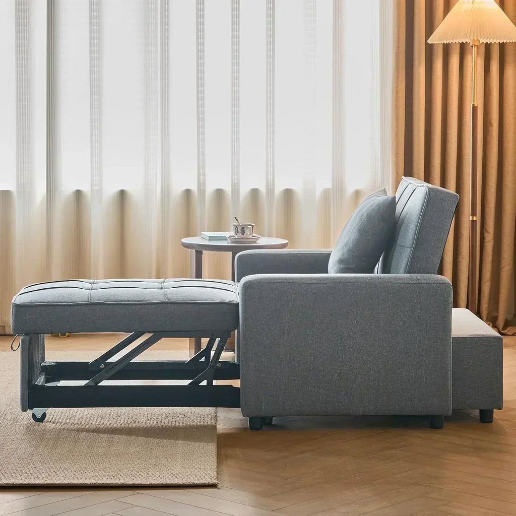 Sofa Bed Chair Convertible Sleeper Sofa with Pull-Out Bed wourant