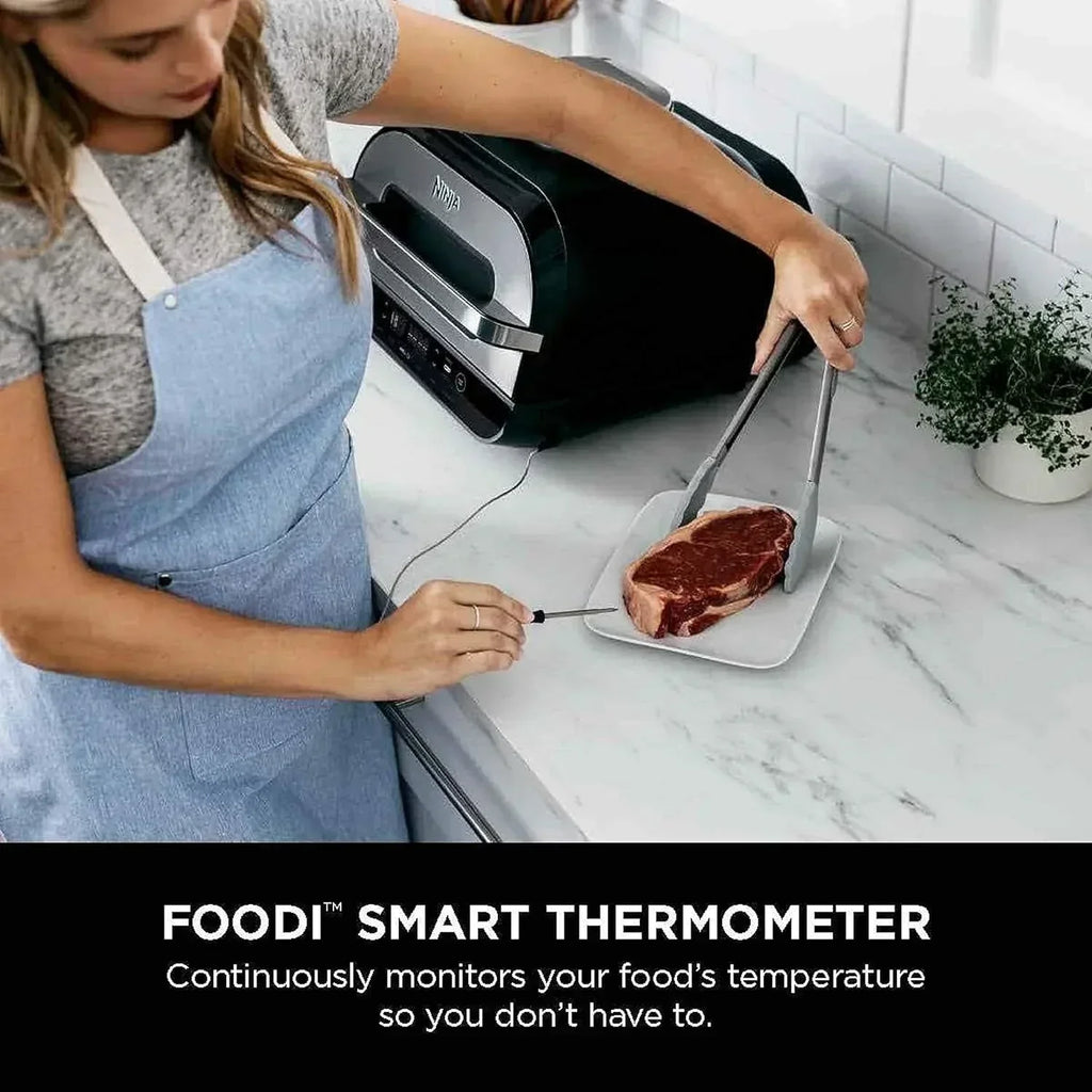 Ninja Foodi Smart XL 6-in-1 Indoor Grill with Air Fry Bake Roast Broil and Dehydrate wourant