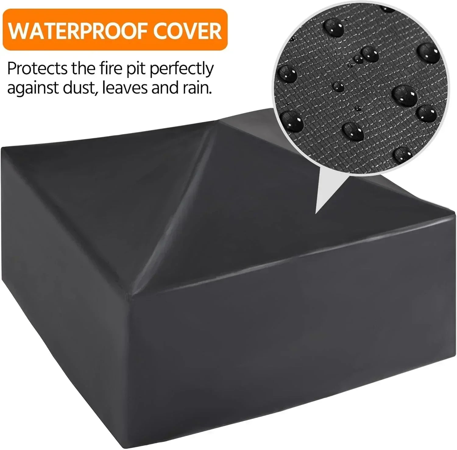 Yaheetech Multifunctional Fire Pit Table Square Metal Firepit Stove Backyard Patio Garden Fireplace wourant