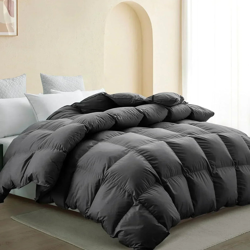 Premium Down Comforter 3D Baffle Box Design wourant