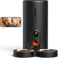 6L Automatic Cat Feeder with 1080P Camera 160 Wide Angle Night Vision WiFi Two Way Audio anfaavocat