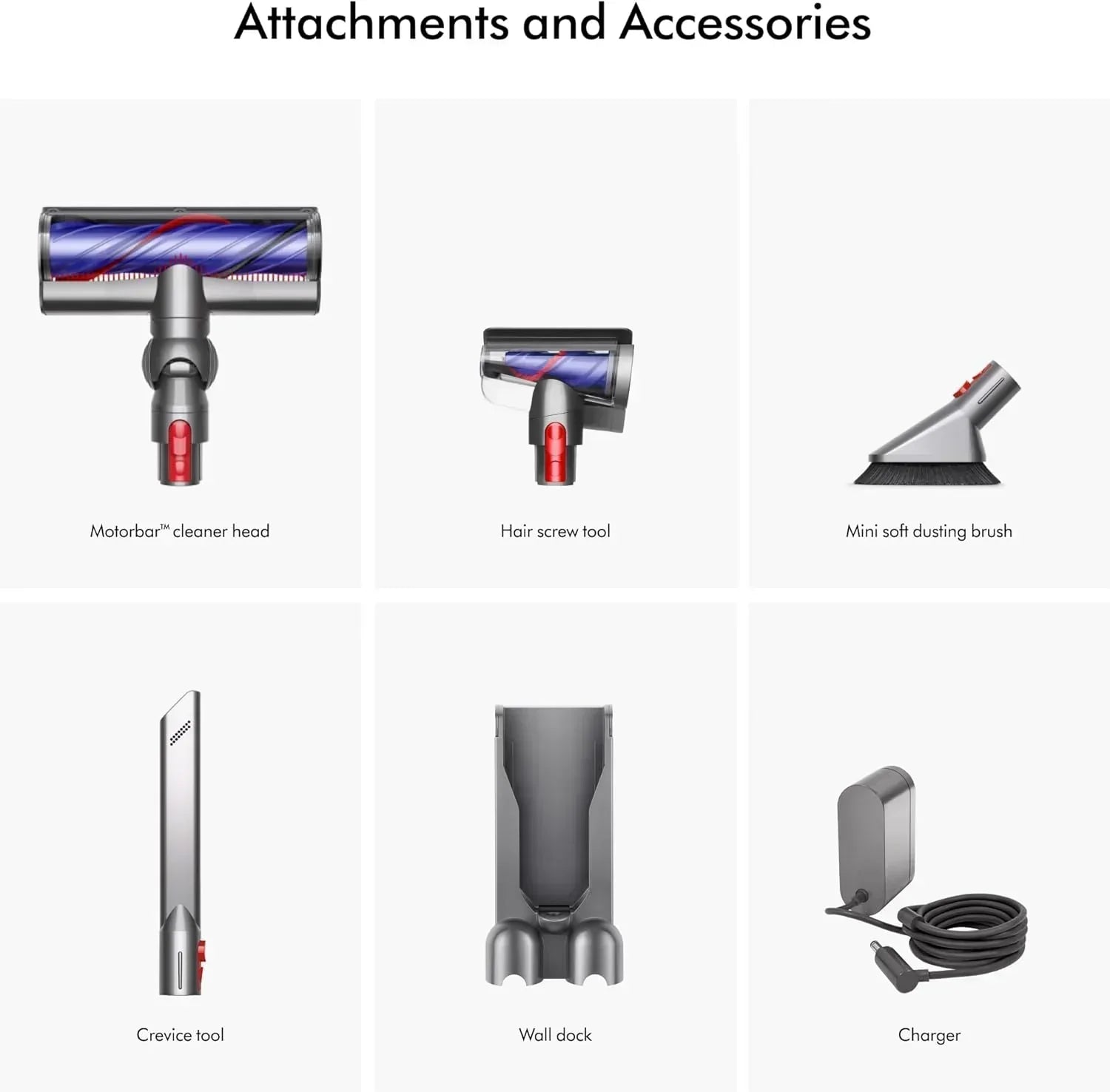 Cordless vacuum cleaner silver/nickel wourant