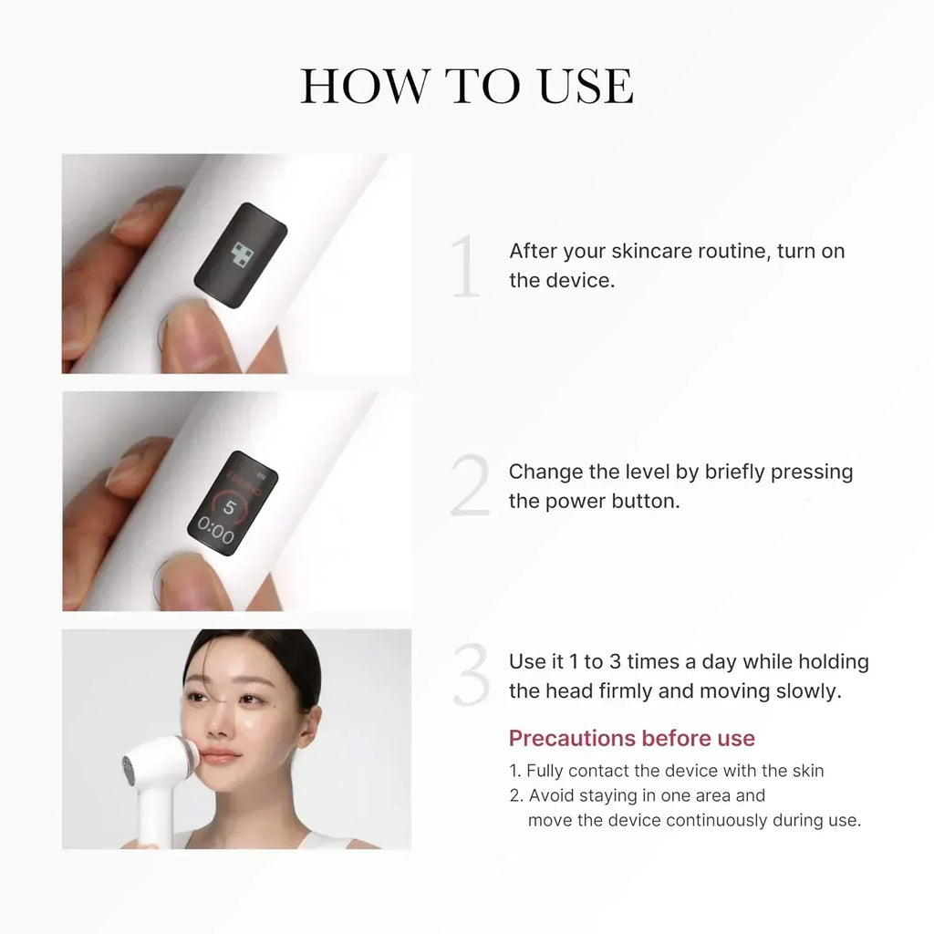 Medicube Age-R Ultra Tune 40.68 High-tech 2 in 1 skin care tool Skin elasticity Line care wourant