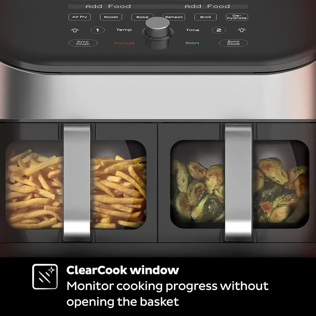 Instant Pot Vortex Plus 6QT Air Fryer with Odor Removal Technology 6-in-1 Function wourant