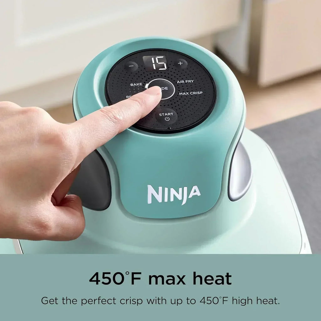 Ninja Crispi 4 in 1 Portable Glass Air Fryer Cooking System 4QT 6 Cup TempWare Glass Containers wourant