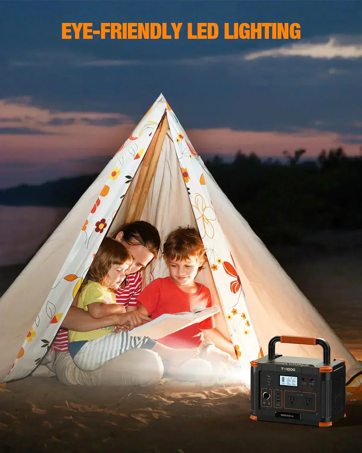 Portable Power Station 300W (Peak 600W) 230.88Wh Solar Generator 60W USB-C PD Output wourant
