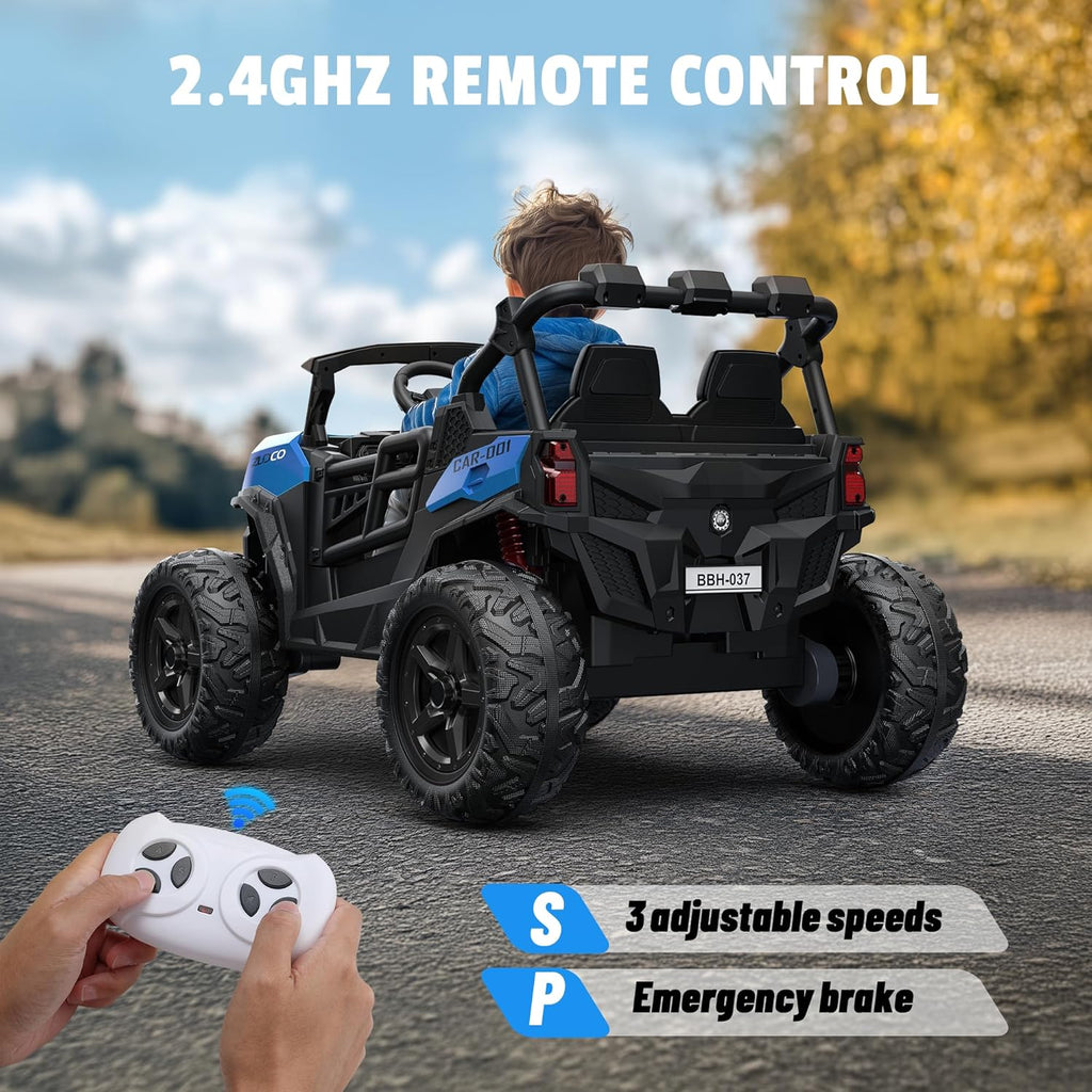 Pink all-terrain car travel electric toy truck wourant