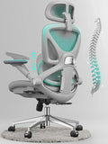 Ergonomic Mesh Office Chair with Adjustable Lumbar High Back Desk Chair 400 lbs wourant