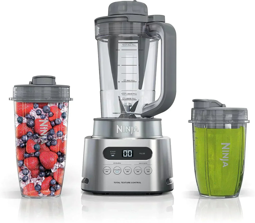 Ninja SS151 Twisti Blender Duo High Speed 1600 WP Smoothie Nutrition Extractor wourant