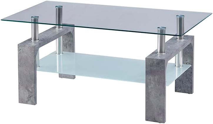 Living Room Rectangle Coffee Table Tea Table Suitable for Waiting Room Modern Side Coffee Table wourant
