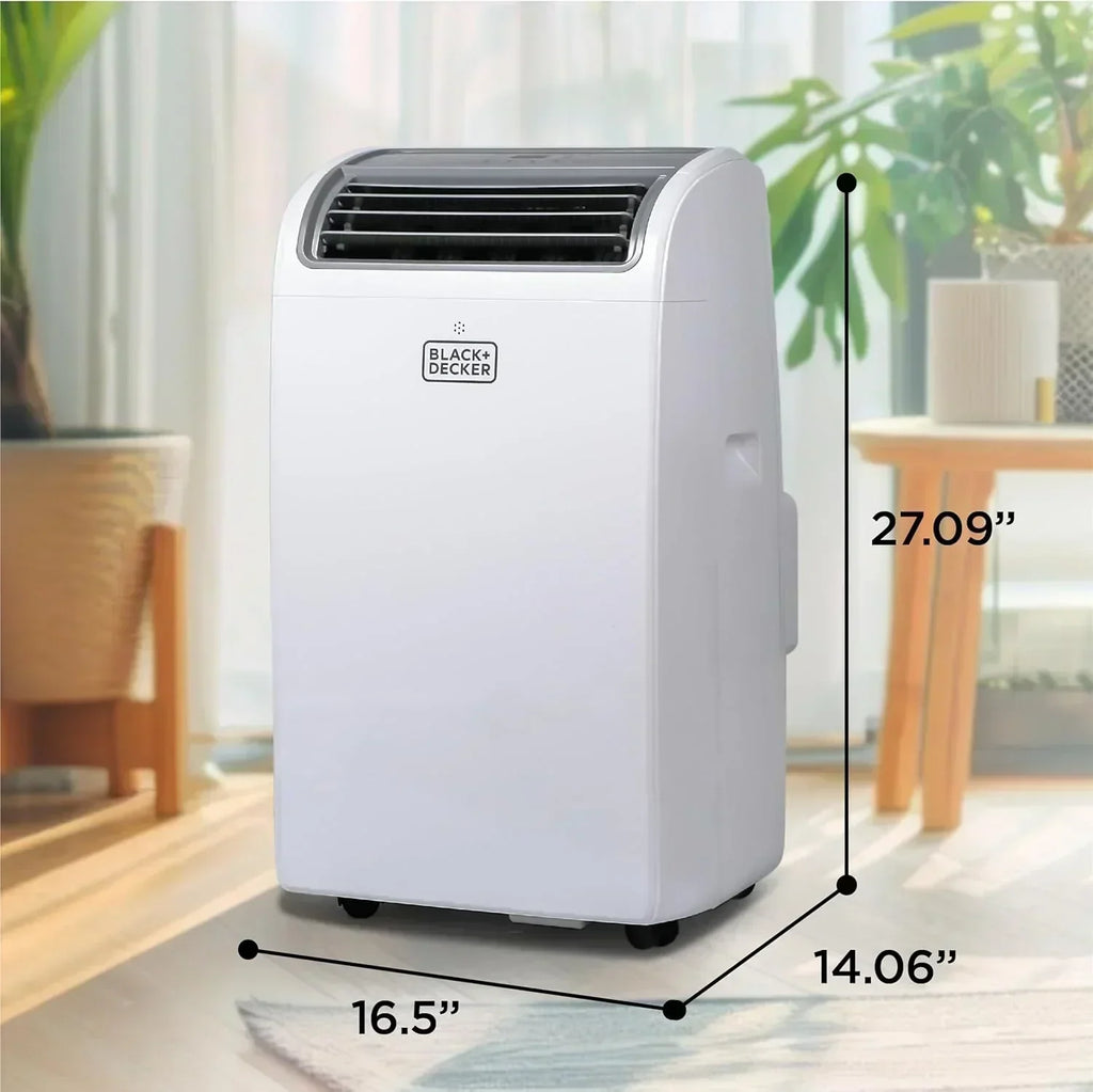 BLACK+DECKER 8,000 BTU Portable Air Conditioner for Rooms up to 350 Sq wourant