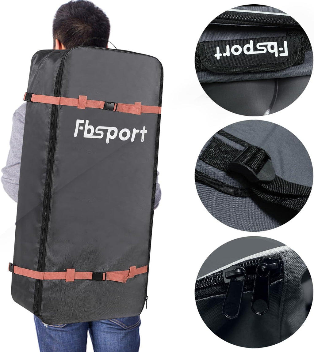 FBSPORT 11' Premium Stand Up Paddle Board Yoga Board with Durable SUP Accessories Carry Bag wourant