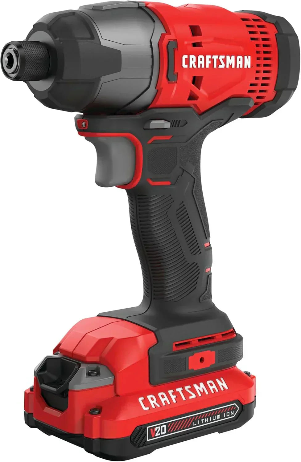 20V MAX Impact Driver Kit 1/4 Inch 2,800 RPM LED Work light Battery and Charger Included wourant