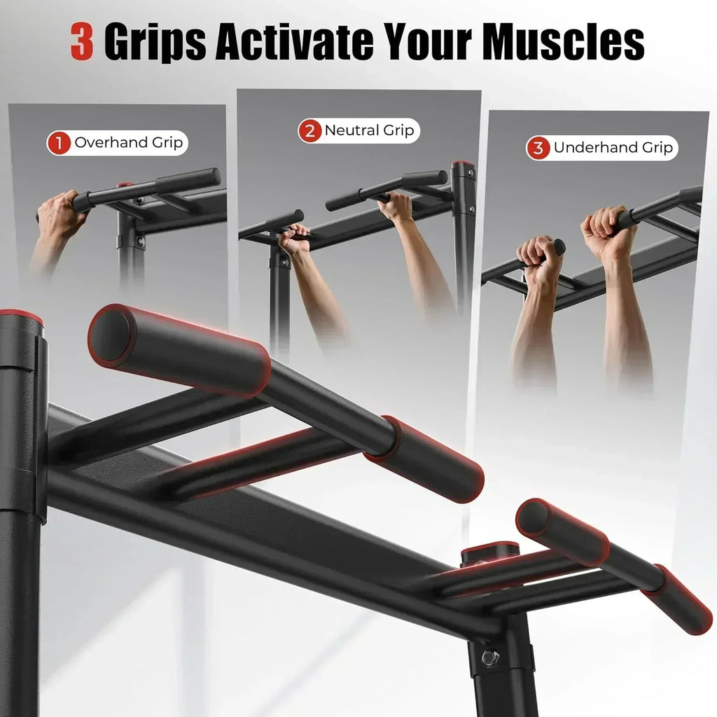 Sportsroyals Power Tower Pull Up Bar Station 450 lbs stable suspended immersion tilt station wourant