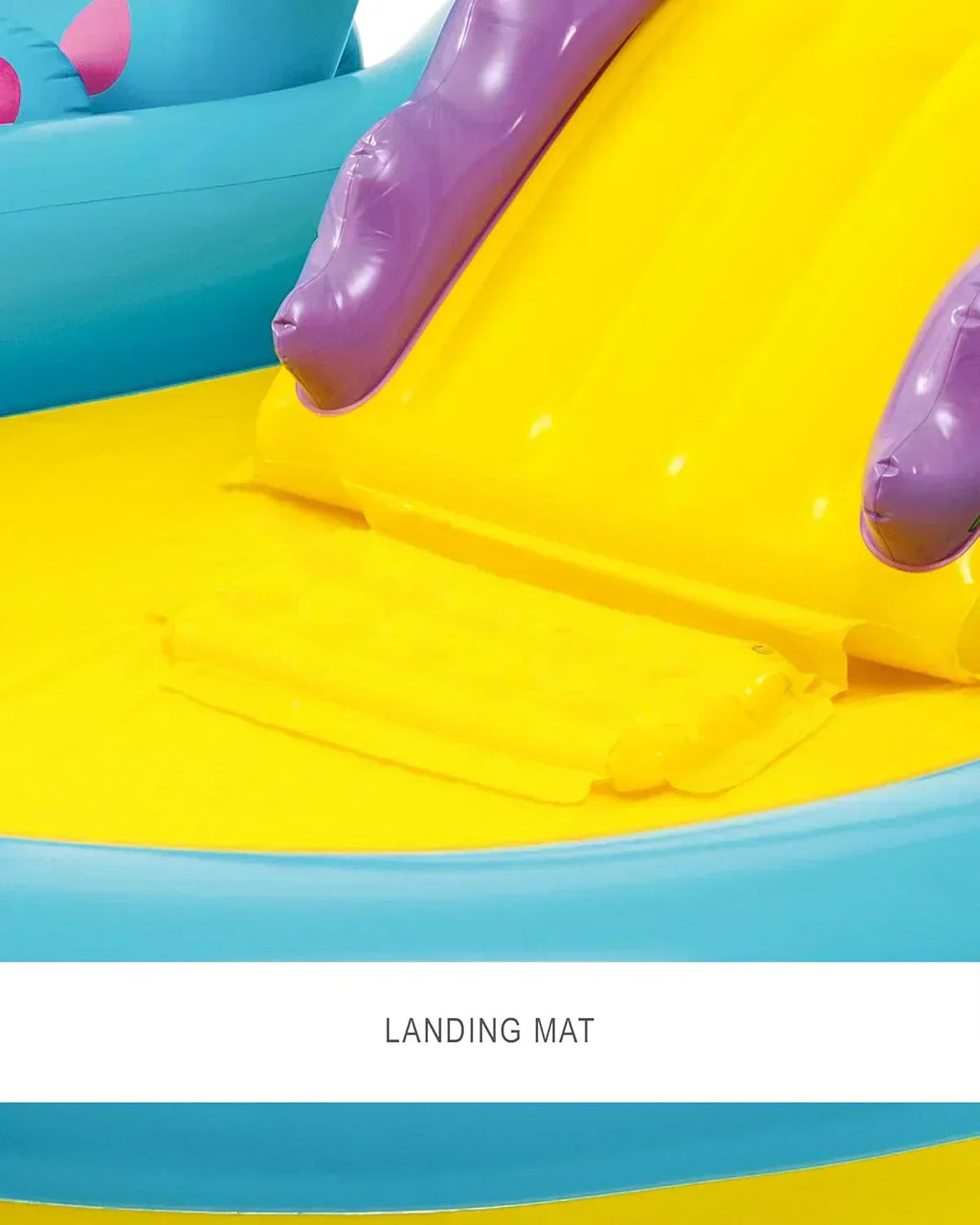 Intex 96" x 78" x 28" Inflatable Jungle Adventure Play Center Spray Kiddie Pool Water Slide wourant