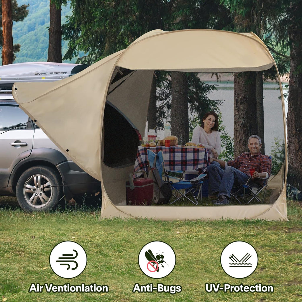 EighteenTek Tents Trunk tent suv car tent pop up automatically wourant