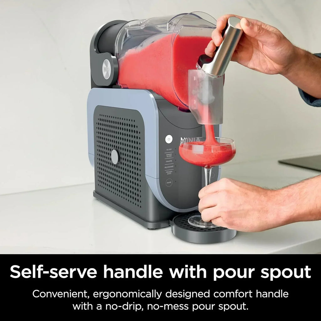 Ninja SLUSHi with RapidChill Technology 88 oz Frozen Drink Slushie Machine 5 Preset Programs wourant