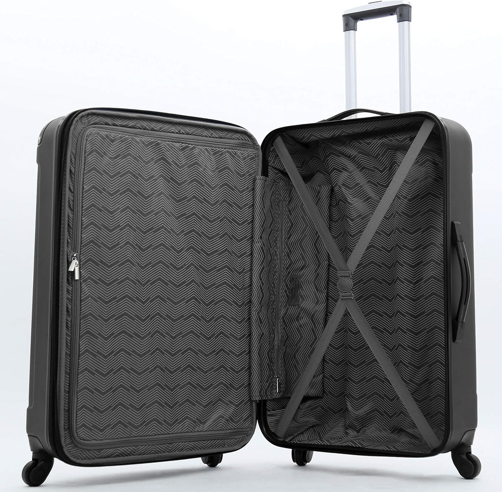Hardside Travel Luggage Lilac Set of 4 wourant
