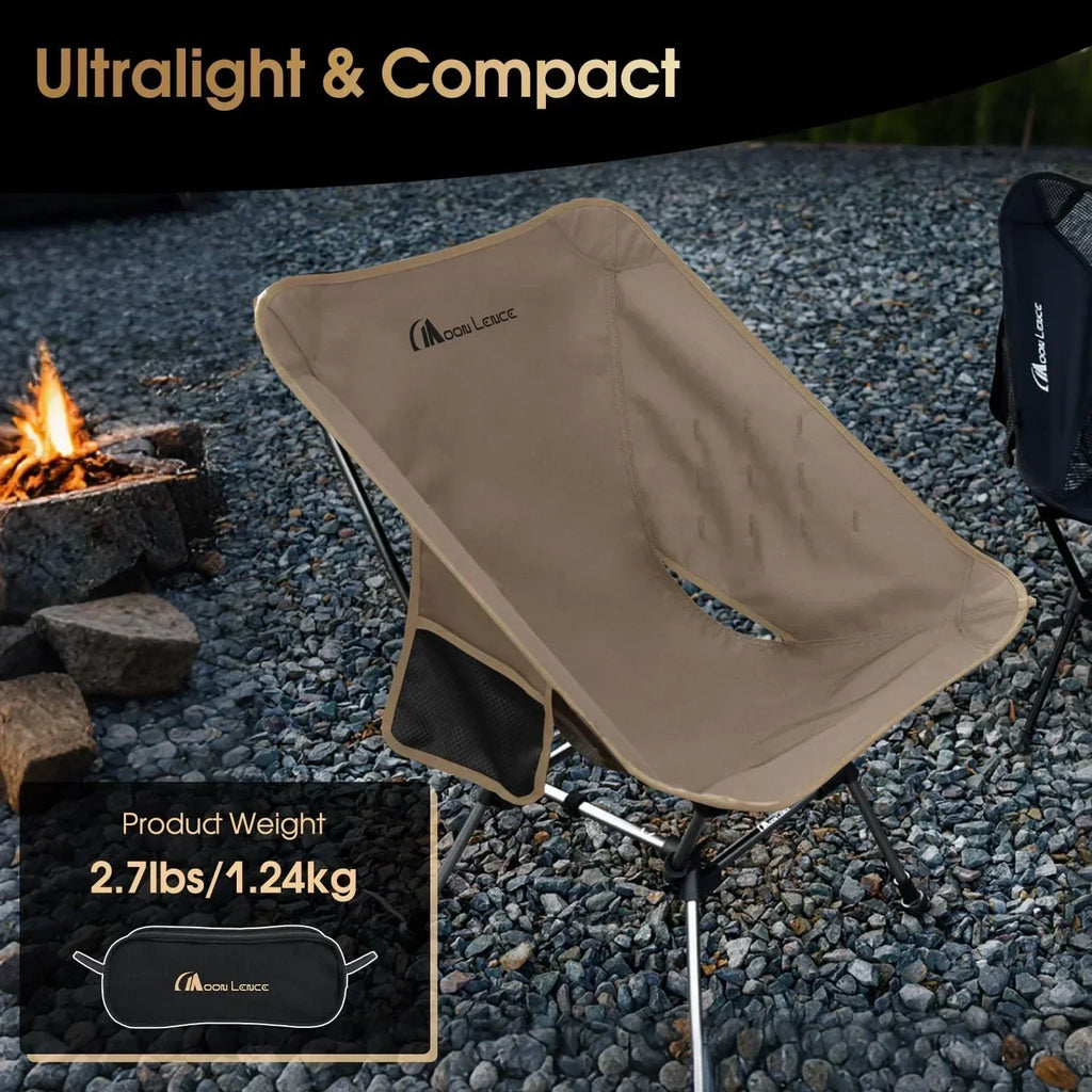 Portable Camping Chair Plus Folding Chair for Backpacking and Hiking wourant