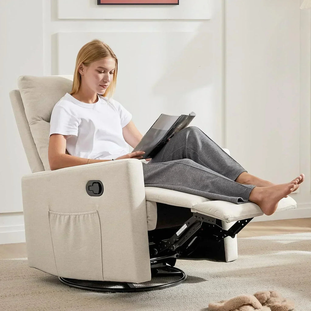 Sweetcrispy Massage Recliner Chair for Adults Adjustable Home Theater Seating wourant
