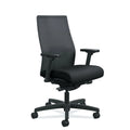 Ignition 2.0 Ergonomic Mesh/Fabric Mid-Back Task Chair Black wourant