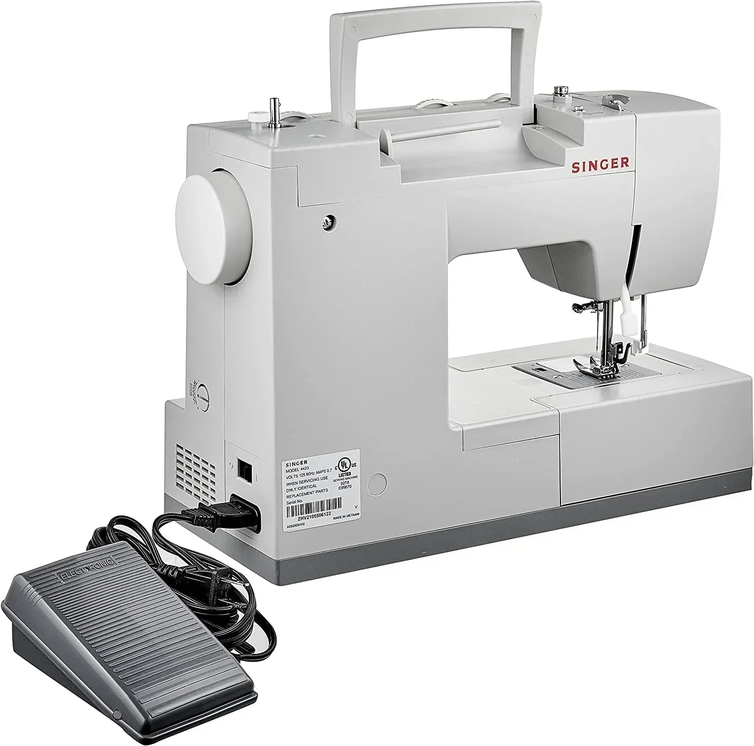 Heavy-Duty 4423 High-Speed Sewing Machine Includes Accessory Kit 97 Stitches One-Step Buttonhole wourant