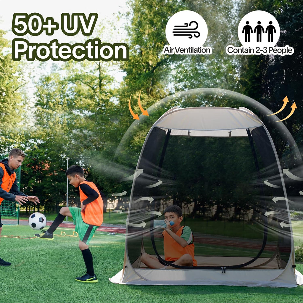 Alvantor Screen House Gazebo Pop Up Igloo Screened Canopy Tent with Mosquito Netting Sides wourant