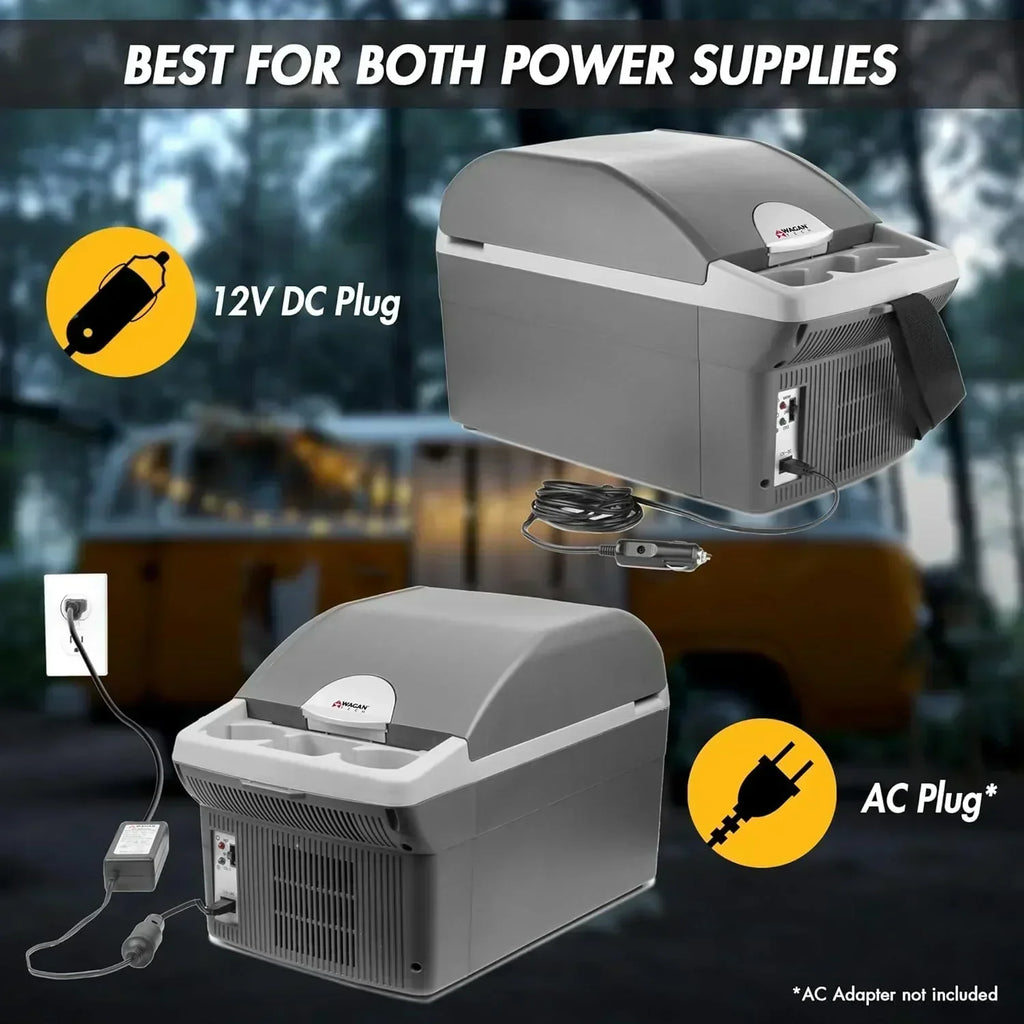 Personal Thermoelectric Cooler/Warmer 14 Liter Capacity Portable Electric Car Cooler wourant