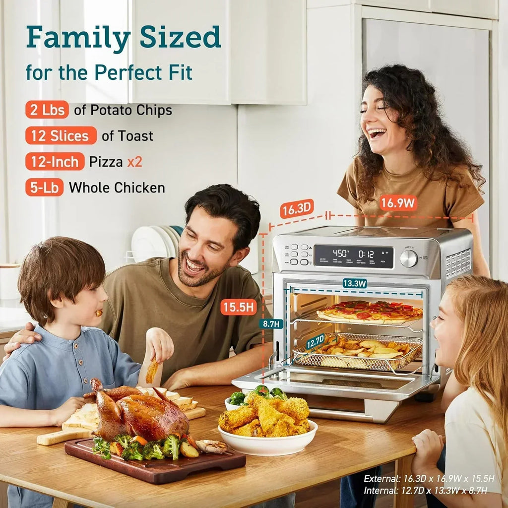 COSORI Smart 12-in-1 Air Fryer Toaster Oven Combo Airfryer Convection Oven Countertop wourant