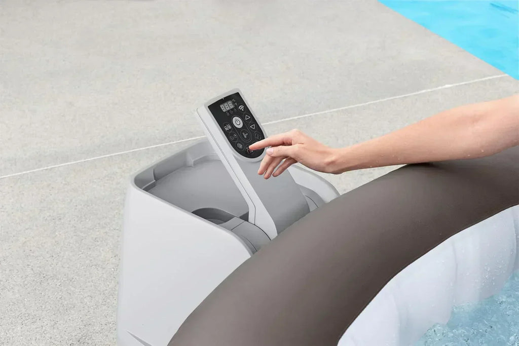 Bestway SaluSpa Miami EnergySense AirJet Inflatable Hot Tub Spa 71" x 26" Portable Hot Tub wourant