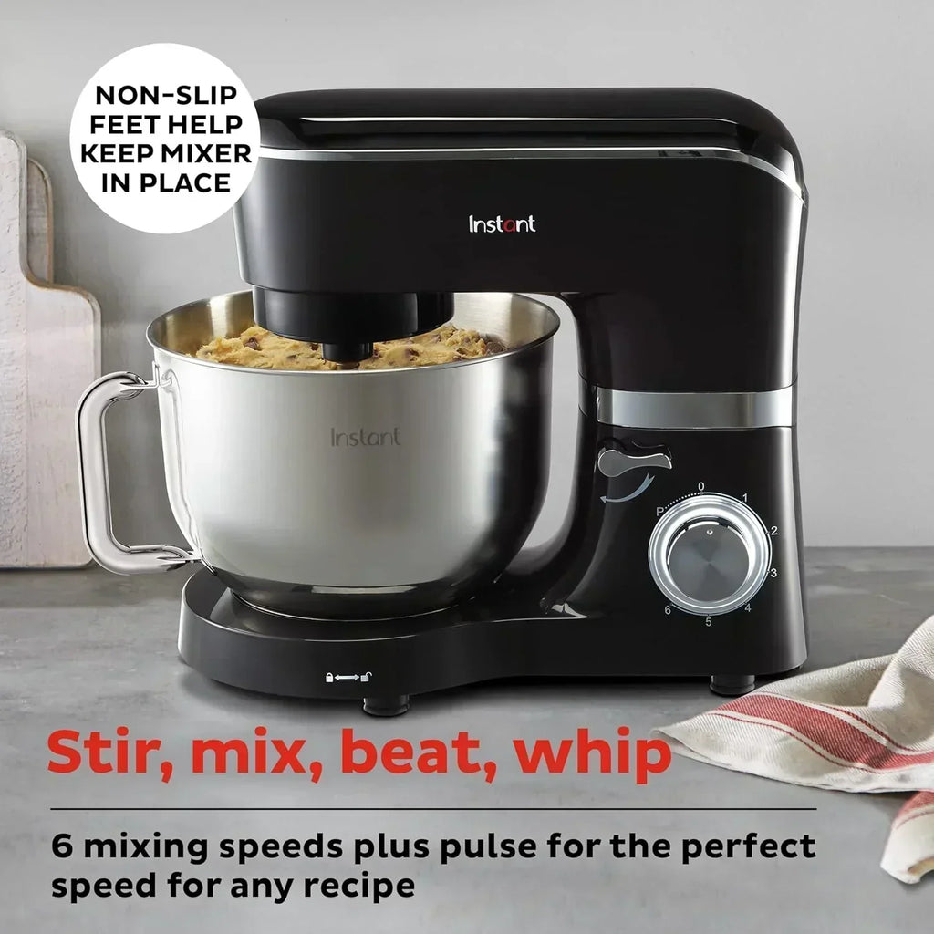 Instant Pot 6-Speed 6.3-Qt Stand Mixer with Stainless Steel Bowl wourant
