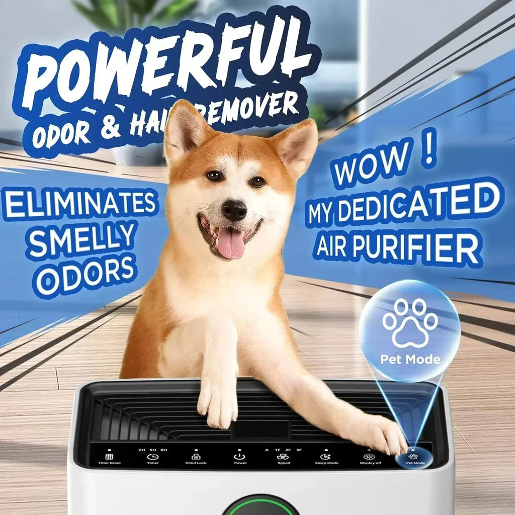 Air Purifiers for Home Large Room up to 2200sq.ft MOOKA Air purifier for Home Pets wourant