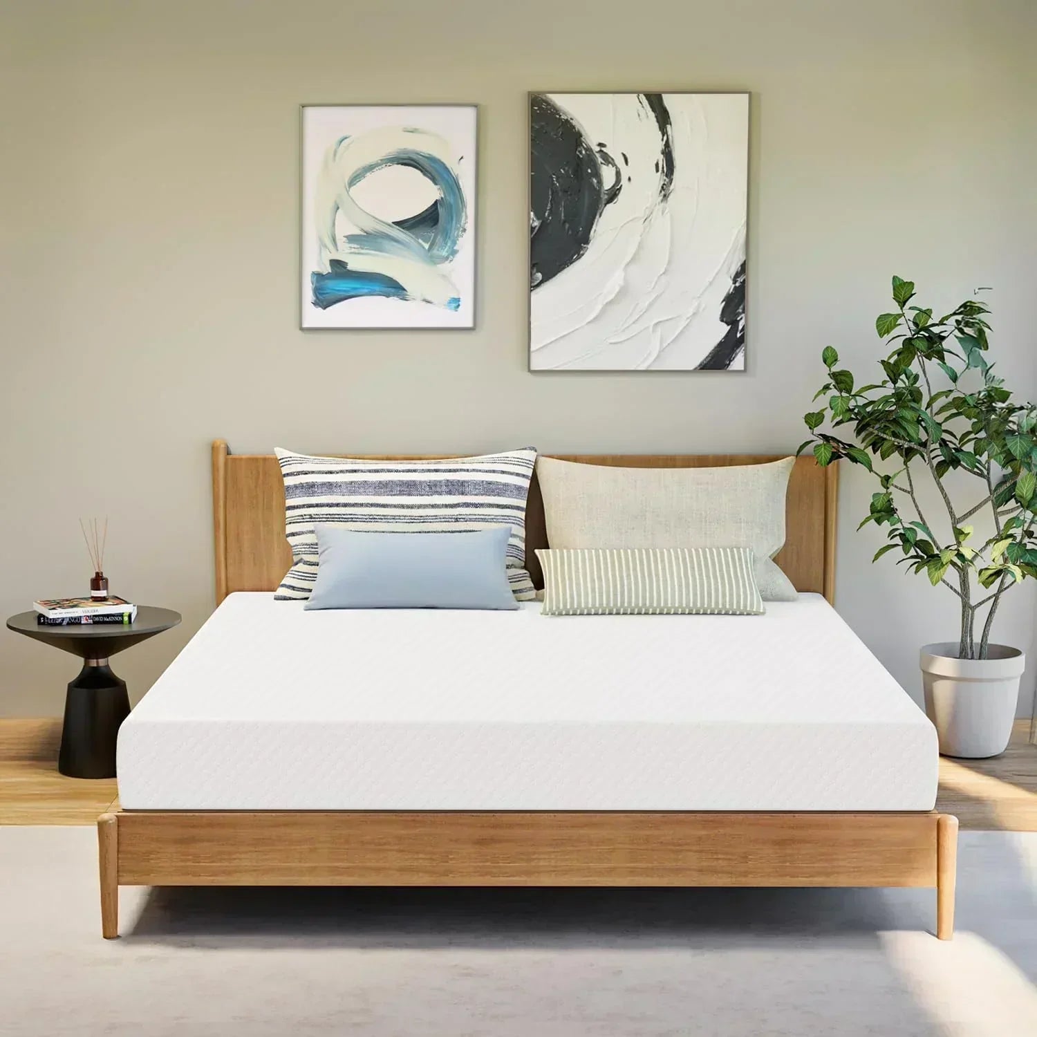 GAESTE 8-inch Fully Cooling Gel Memory Foam Mattress Mattress-in-a-Box wourant