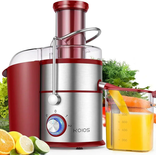 1300W KOIOS Centrifugal Juicer with Extra Large 3" Feed Chute and Titanium Filter wourant