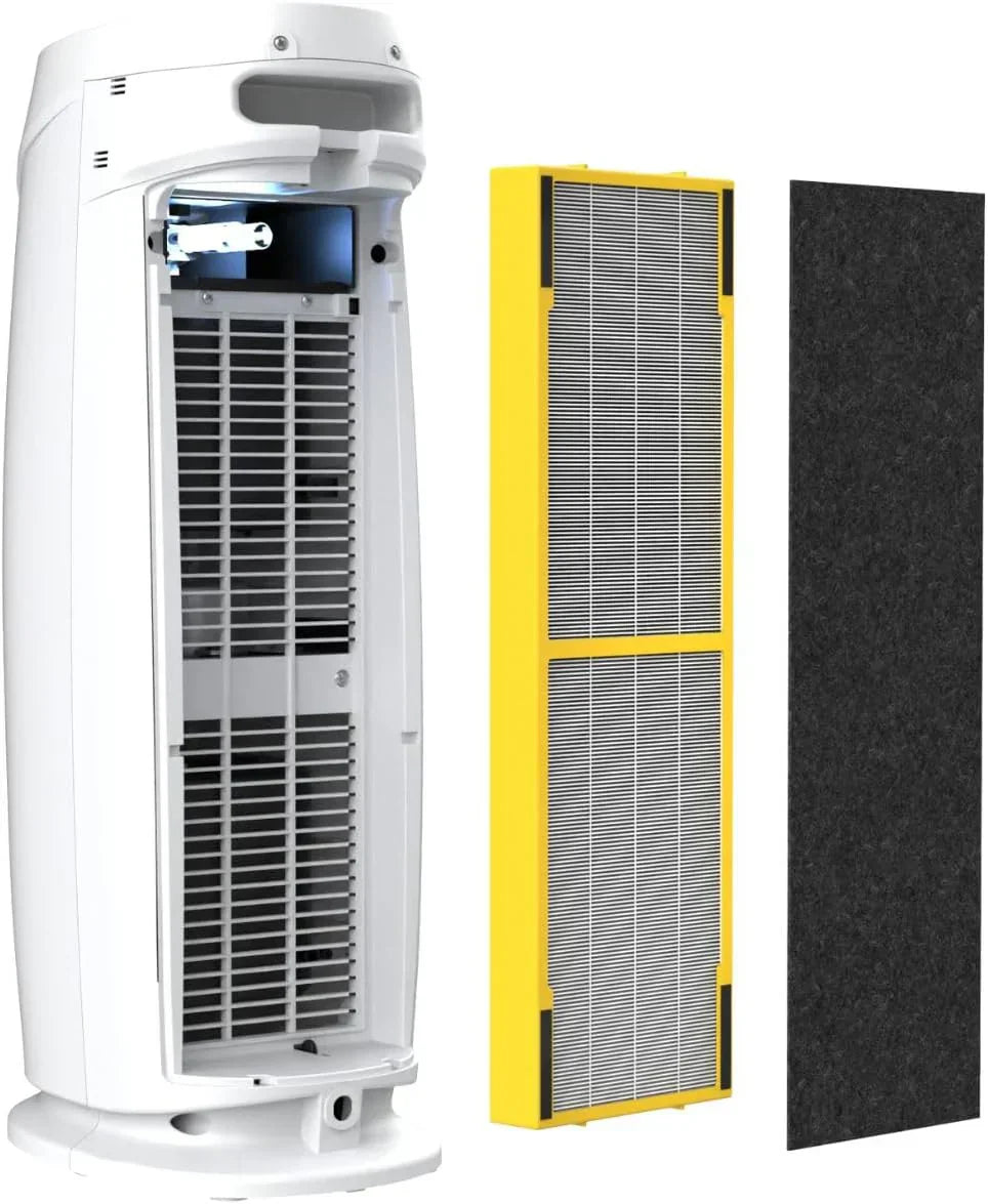 Home air purifier with HEPA pure filter wourant