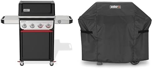 Weber Spirit E-325 Liquid Propane Gas Grill for Outdoor Cooking and BBQ, 3 Burners wourant