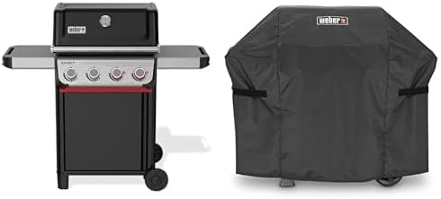 Weber Spirit E-325 Liquid Propane Gas Grill for Outdoor Cooking and BBQ, 3 Burners wourant