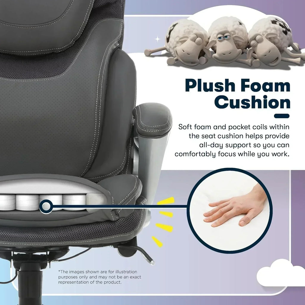 Executive office chair ergonomic computer desk and chair wourant